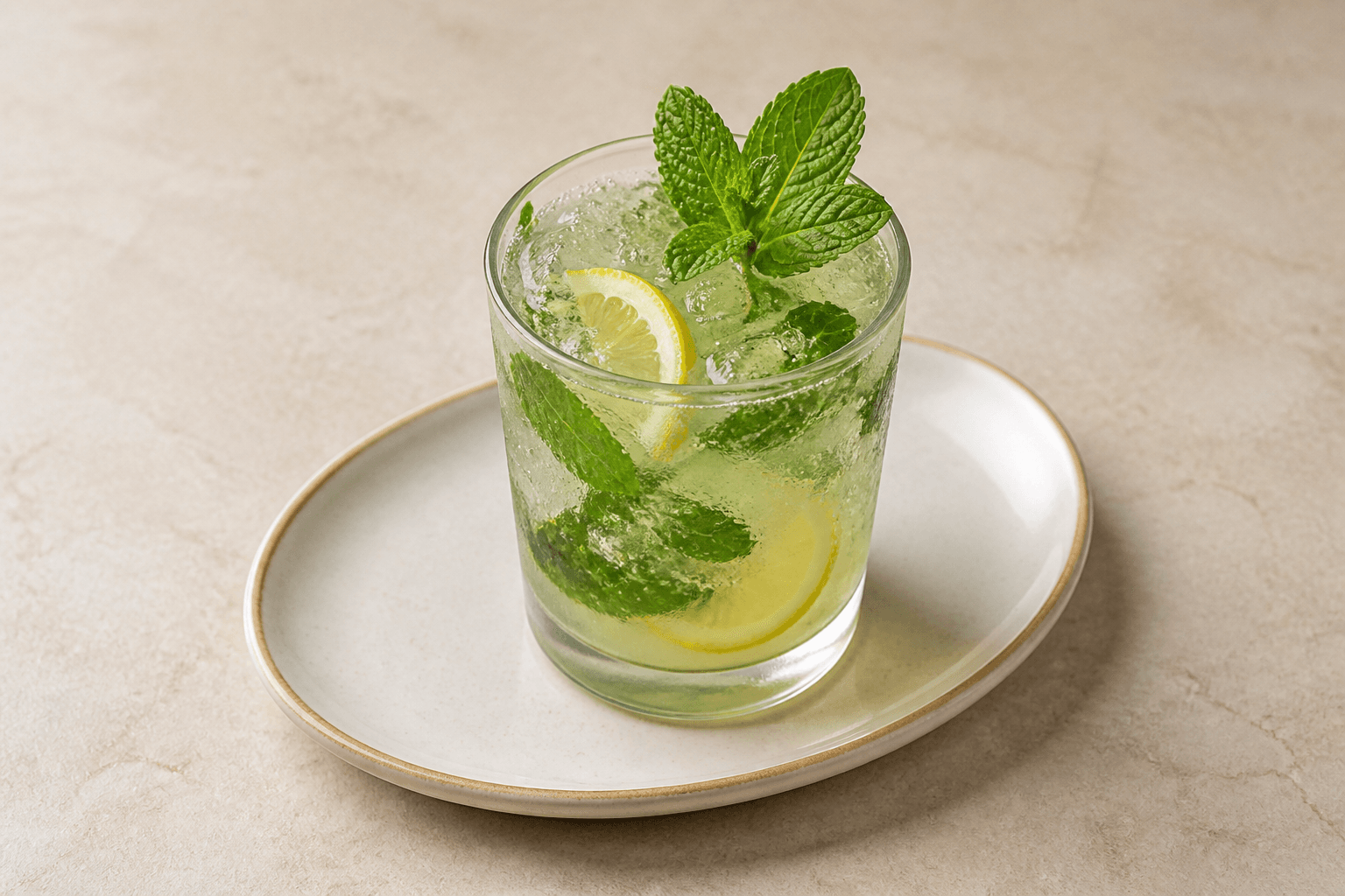 Photorealistic AE Mint lemonade bar-drink P03 food image by VDAMO