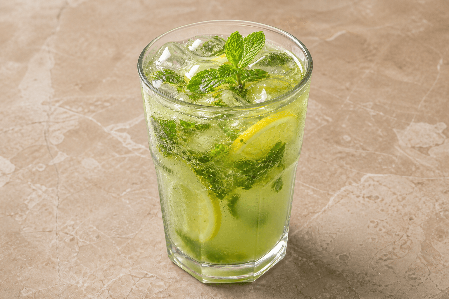 Photorealistic AE Mint lemonade bar-drink P05 food image by VDAMO