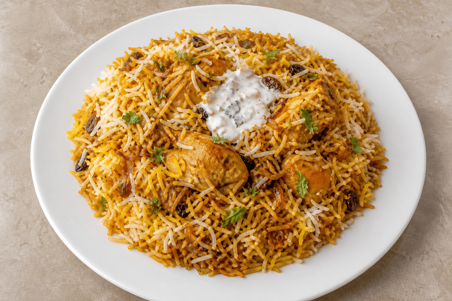 Photorealistic Chicken biryani box 089 P01 food image by VDAMO