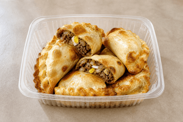 Photorealistic Argentine empanadas menu-main p07 food image by VDAMO