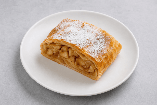Photorealistic Apfelstrudel menu-main p04 food image by VDAMO