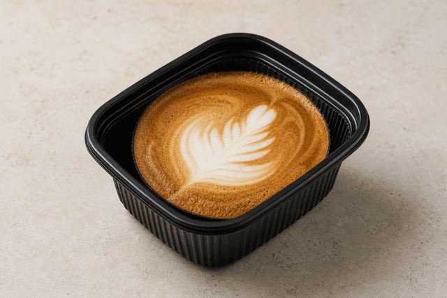 Photorealistic Flat white menu-main p06 food image by VDAMO