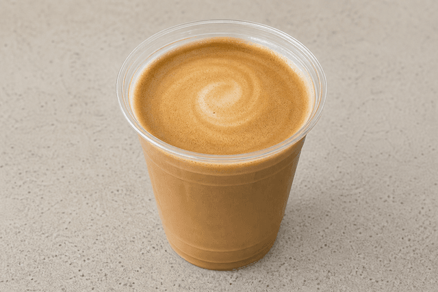 Photorealistic Flat white menu-main p07 food image by VDAMO