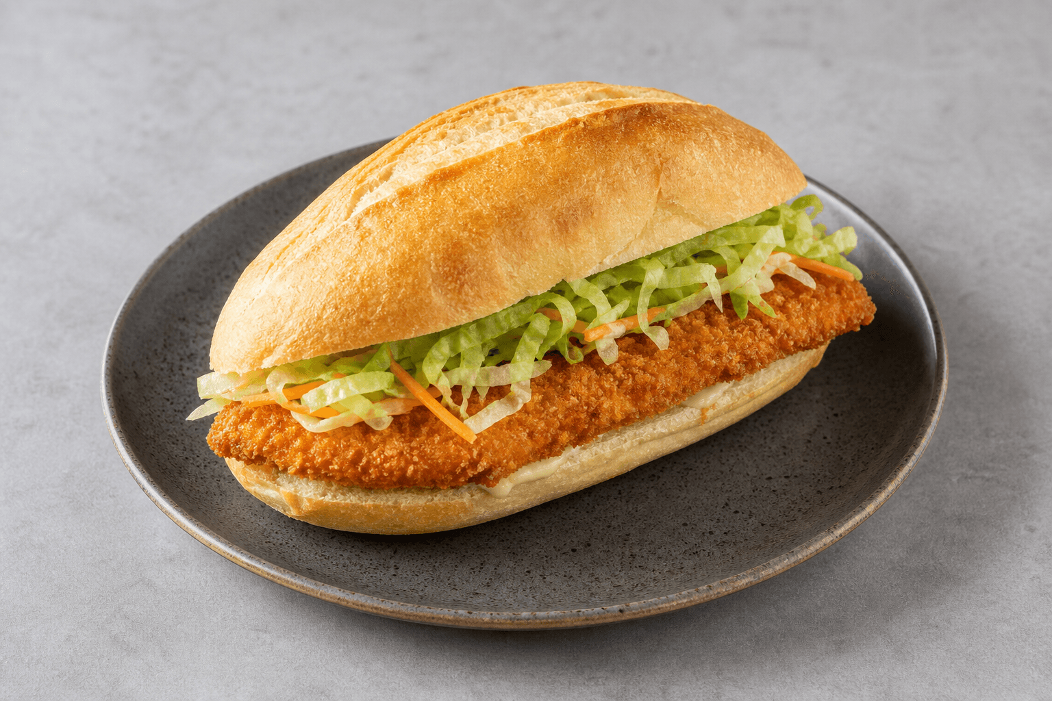Photorealistic Chicken schnitzel roll menu-main p04 food image by VDAMO