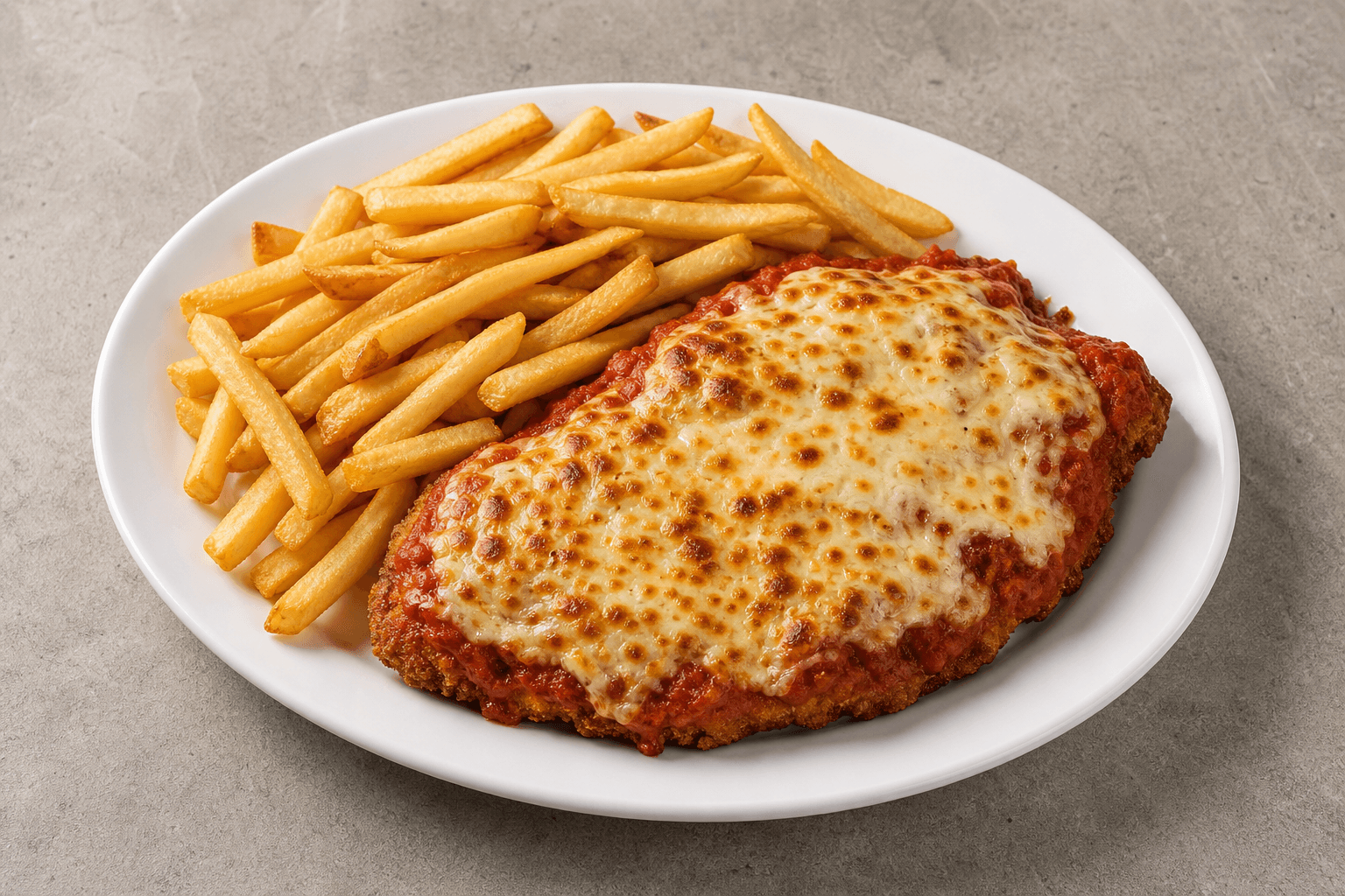 Photorealistic Chicken parmigiana menu-main p03 food image by VDAMO