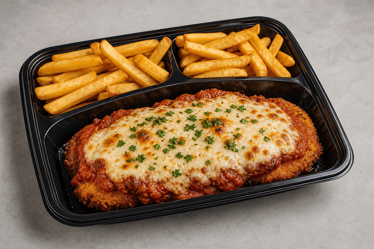 Photorealistic Chicken parmigiana menu-main p08 food image by VDAMO