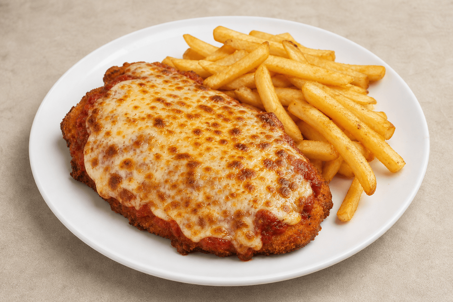 Photorealistic Chicken parmigiana menu-main p09 food image by VDAMO