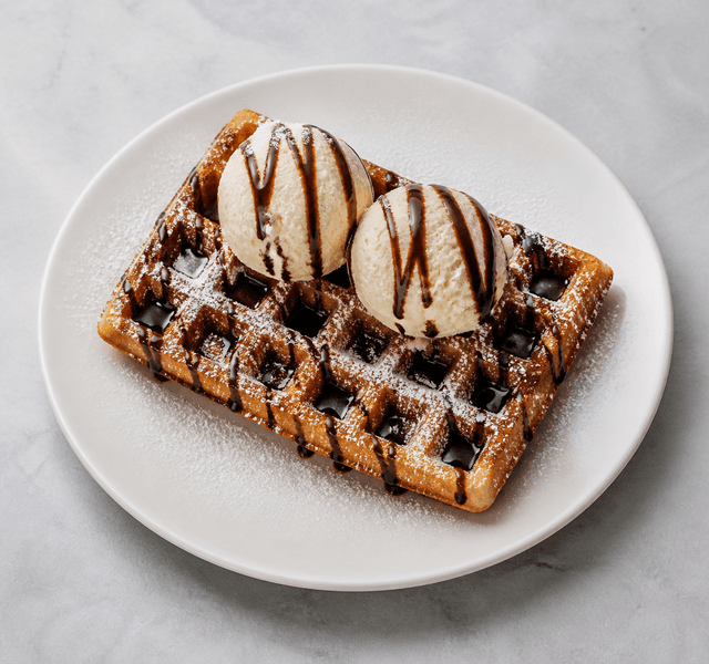 Photorealistic 比利时华夫饼 menu-main p04 food image by VDAMO
