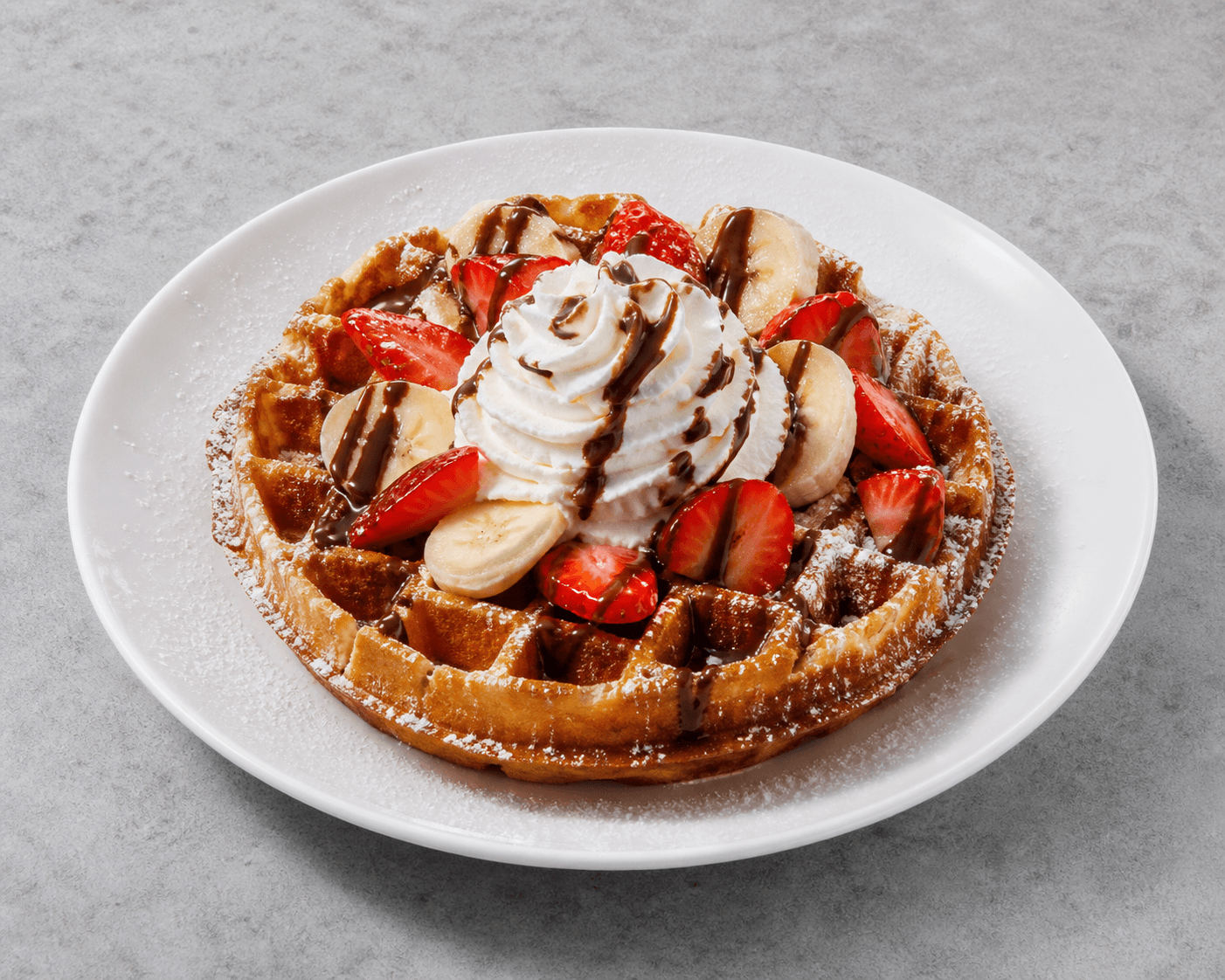 Photorealistic Belgian waffle menu-main p09 food image by VDAMO