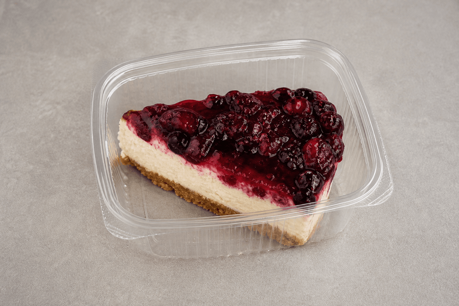 Photorealistic BE Fruit cheesecake slice dessert P07 food image by VDAMO