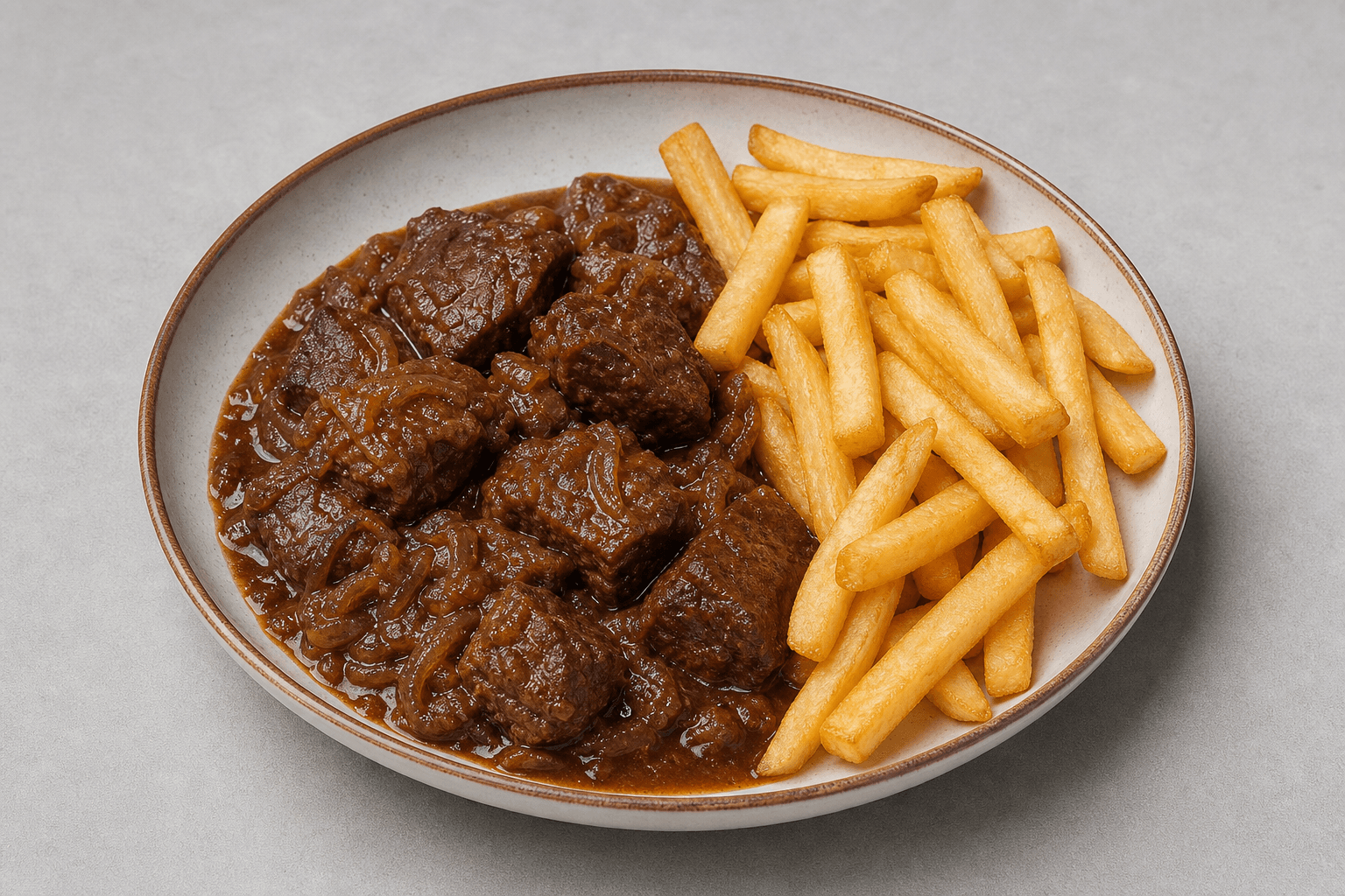 Photorealistic 比利时啤酒炖牛肉 menu-main p03 food image by VDAMO