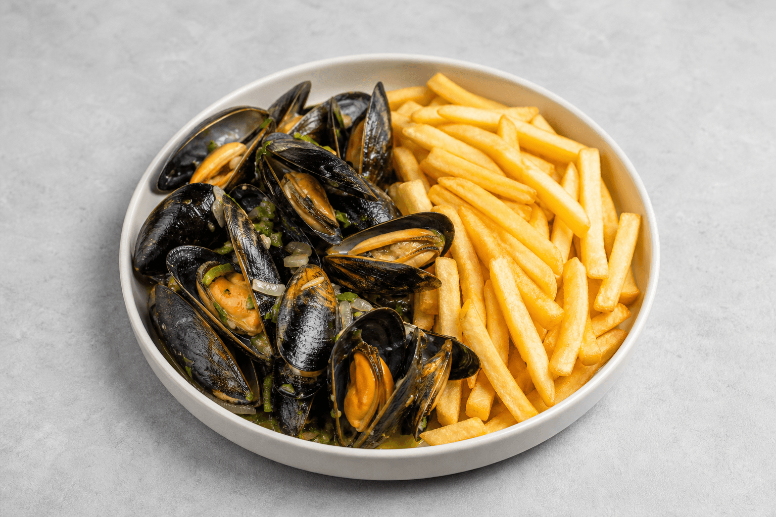 Photorealistic 比利时青口薯条 menu-main p03 food image by VDAMO