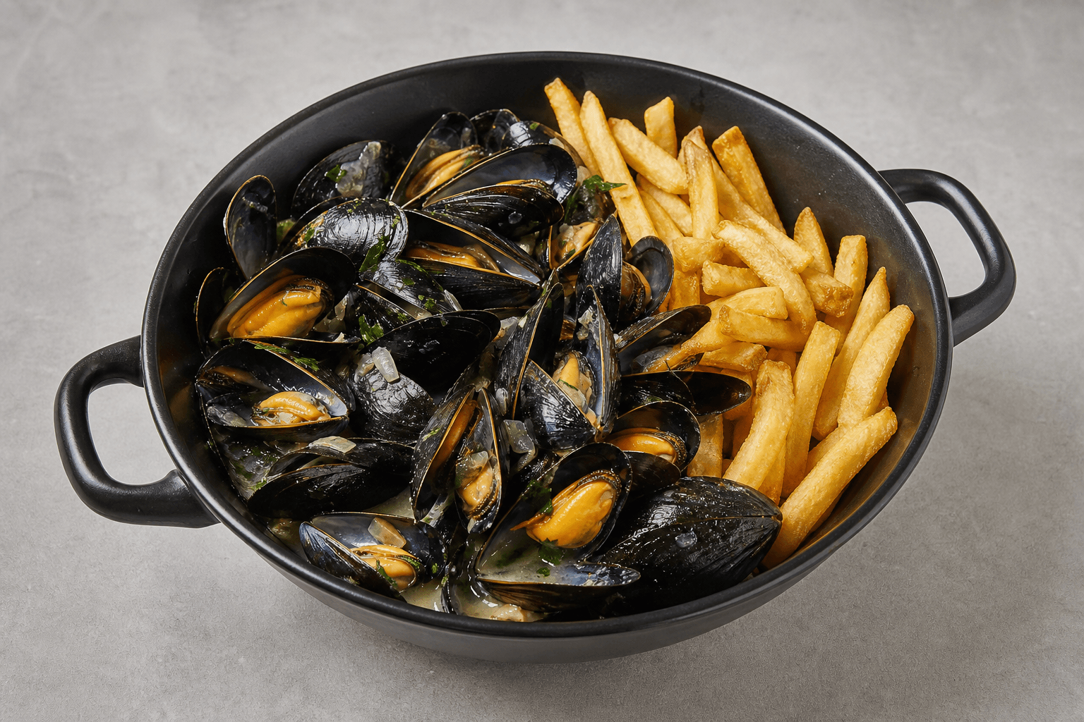 Photorealistic 比利时青口薯条 menu-main p04 food image by VDAMO