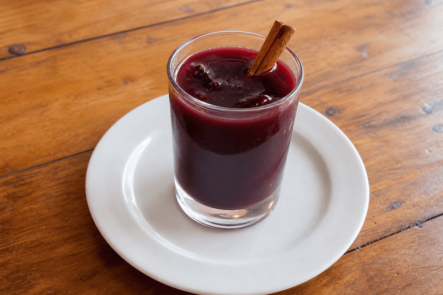 Photorealistic Api morado menu-main food image by VDAMO