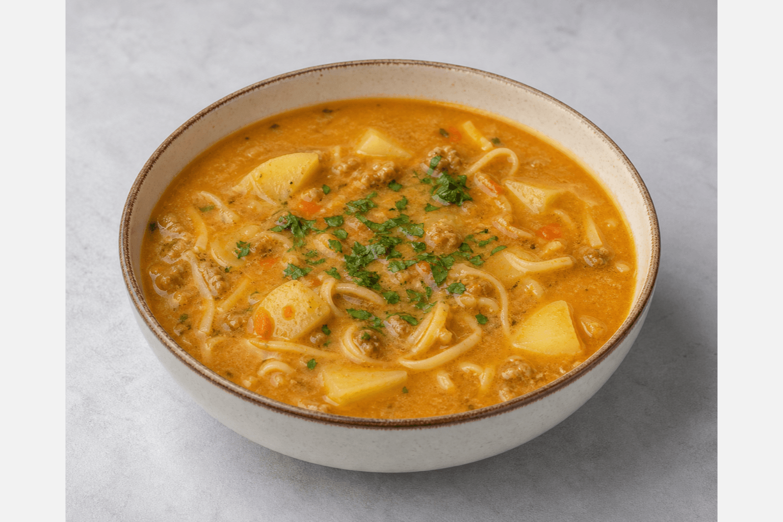 Photorealistic Sopa de maní menu-main p03 food image by VDAMO