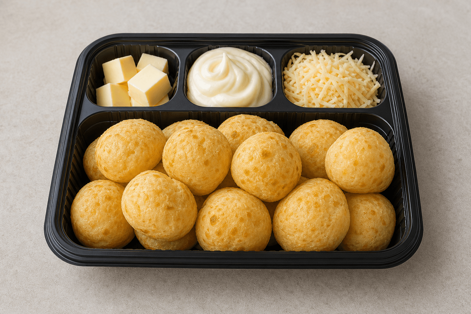 Photorealistic BR Cheese bread roll bakery P08 food image by VDAMO