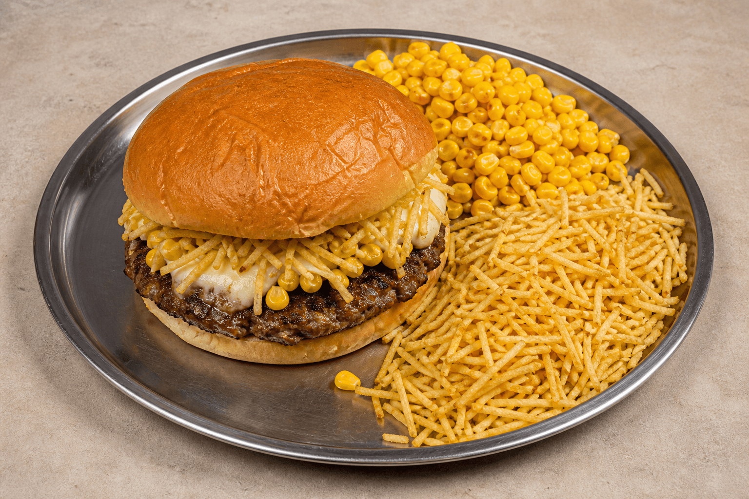 Photorealistic Brazilian X-burger style 142 P10 food image by VDAMO