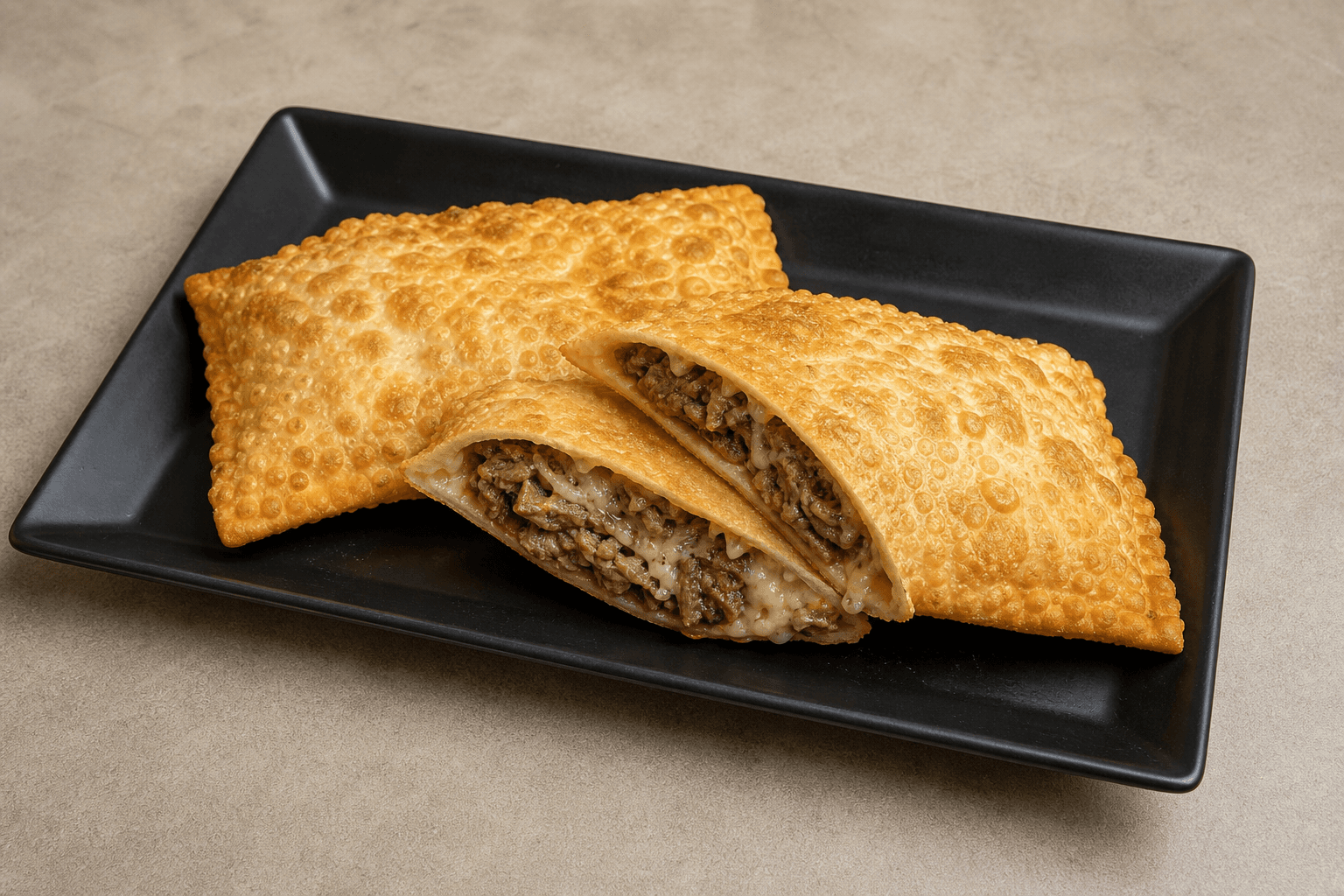 Photorealistic Brazilian pastel menu-main p02 food image by VDAMO