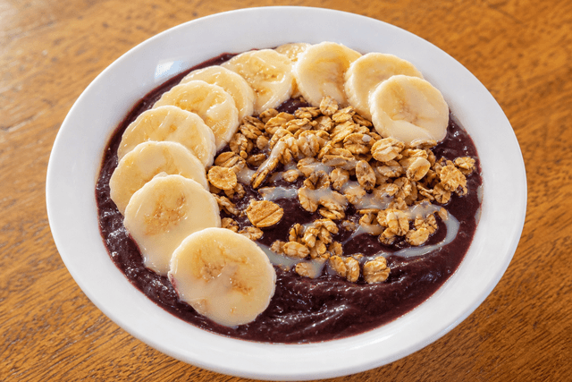 Photorealistic Brazilian acai bowl menu-main food image by VDAMO