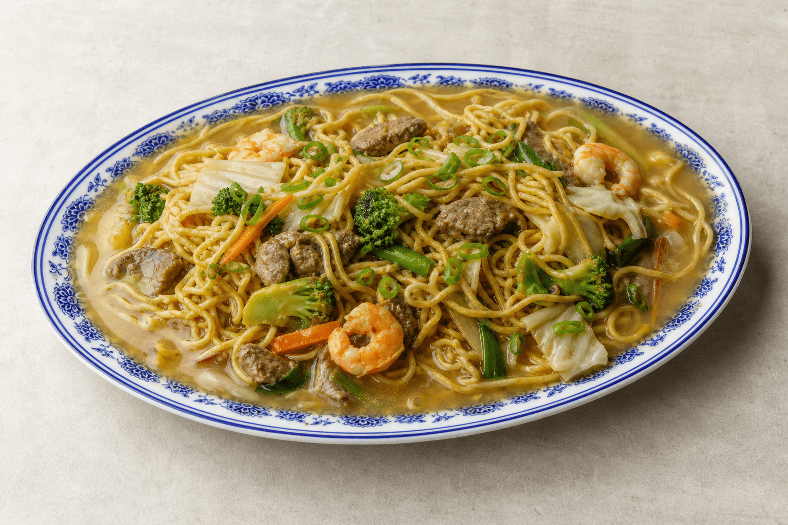 Photorealistic BR Noodle box set quick-service P03 food image by VDAMO