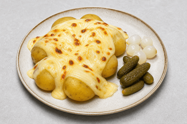 Photorealistic Raclette menu-main p04 food image by VDAMO