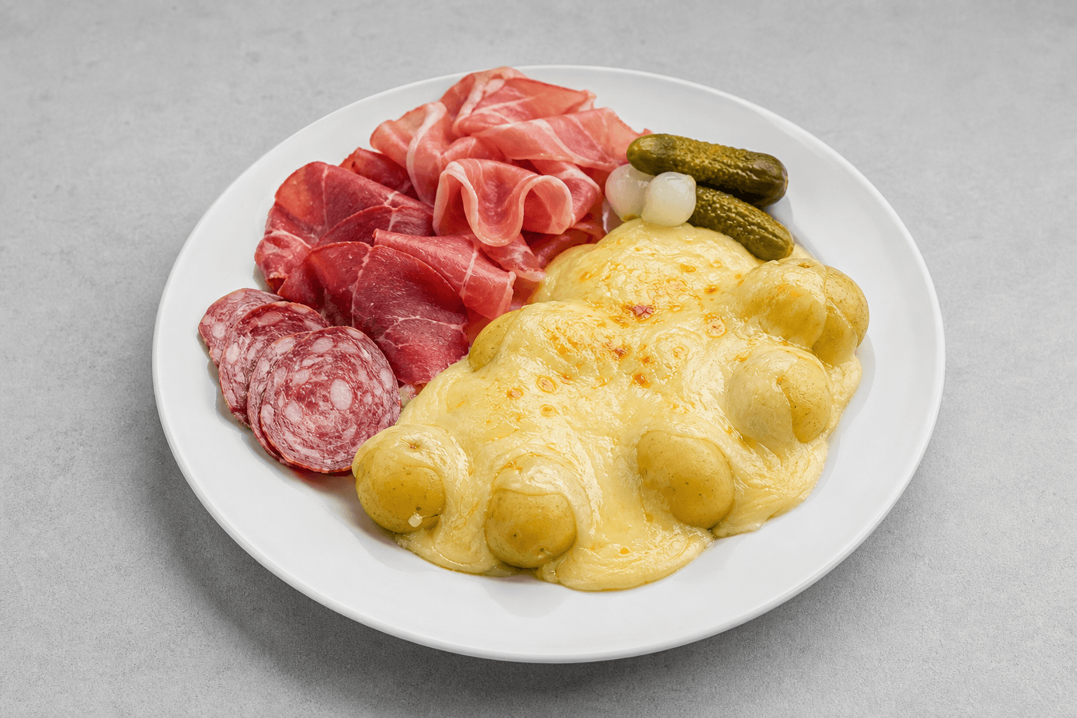 Photorealistic 瑞士拉可雷特奶酪 menu-main p08 food image by VDAMO