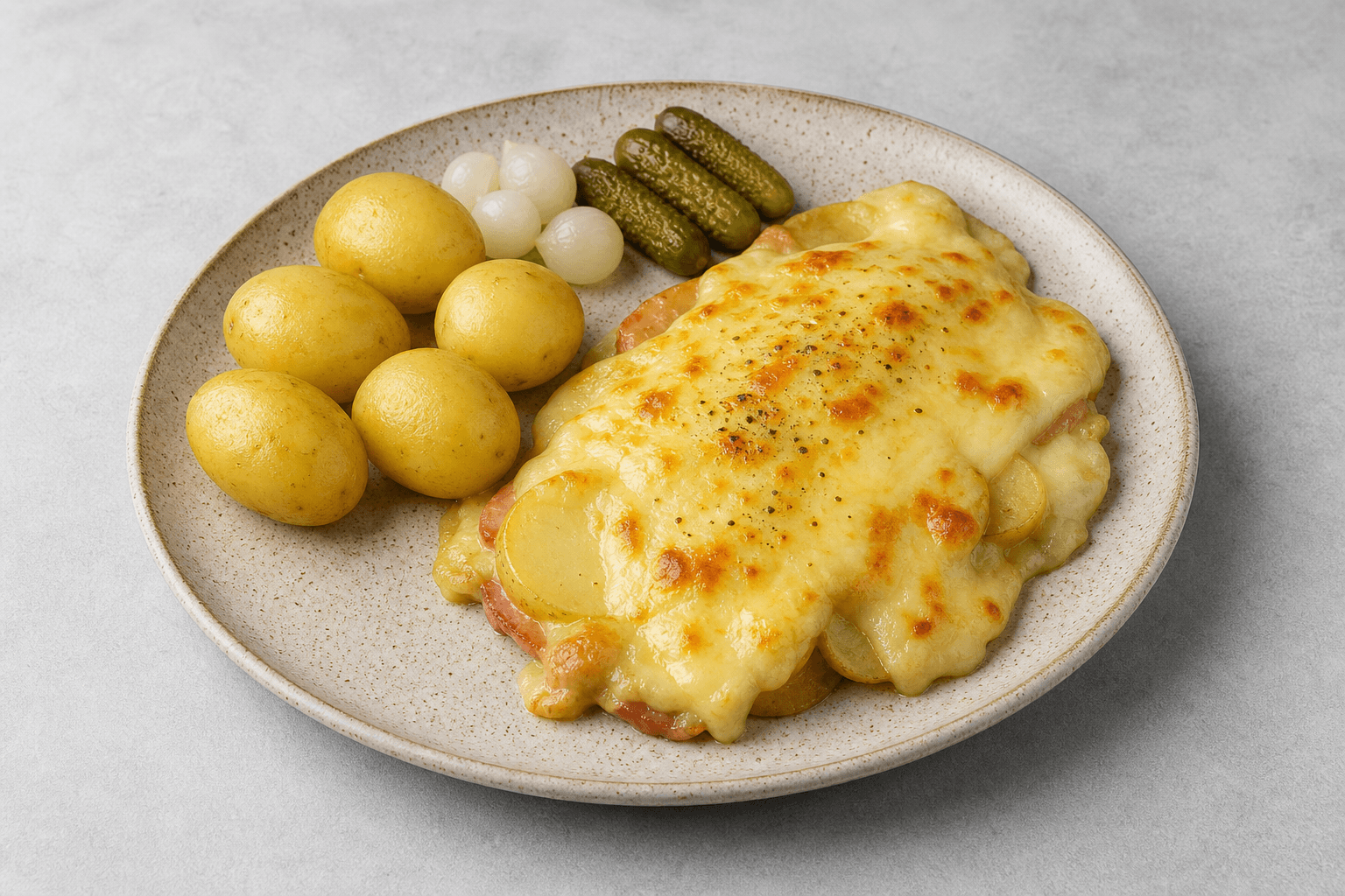 Photorealistic 瑞士拉可雷特奶酪 menu-main p09 food image by VDAMO