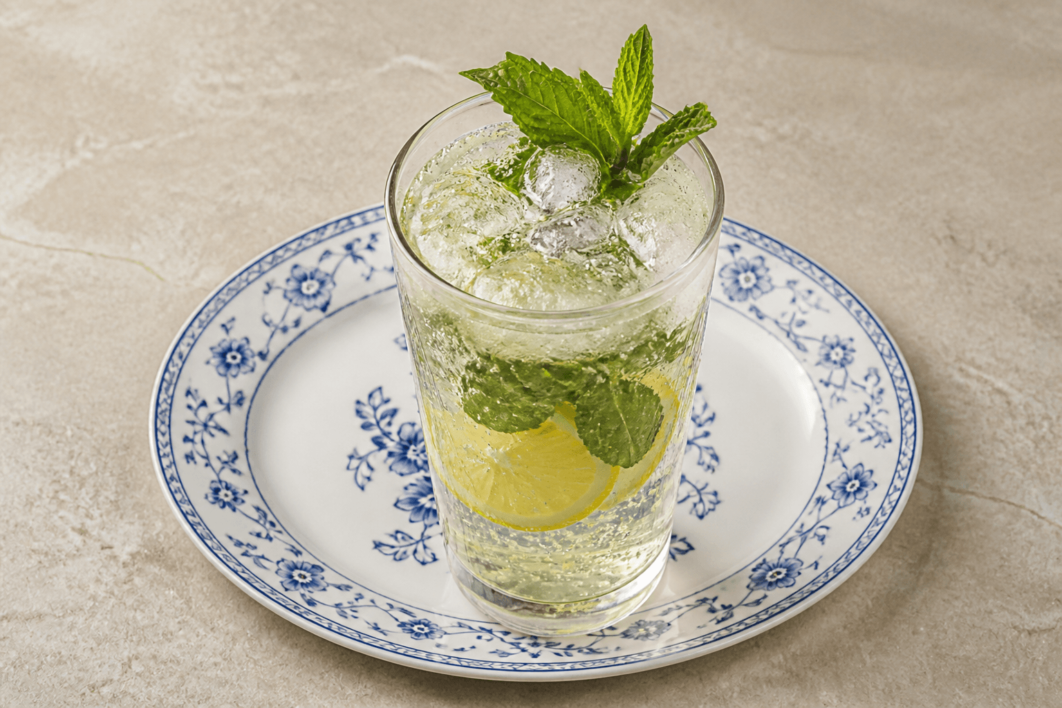 Photorealistic CL Mint lemonade bar-drink P03 food image by VDAMO