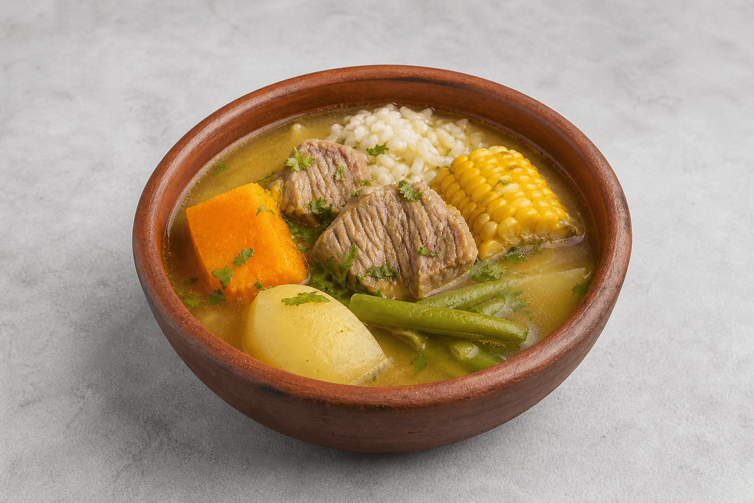 Photorealistic Cazuela chilena menu-main p05 food image by VDAMO