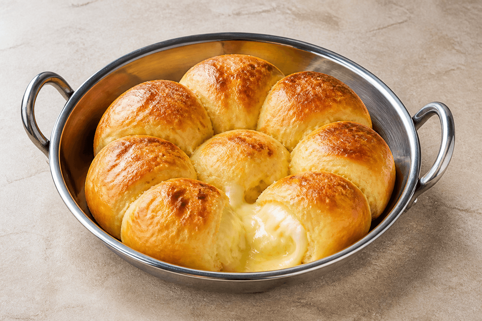 Photorealistic CN Cheese bread roll bakery P05 food image by VDAMO