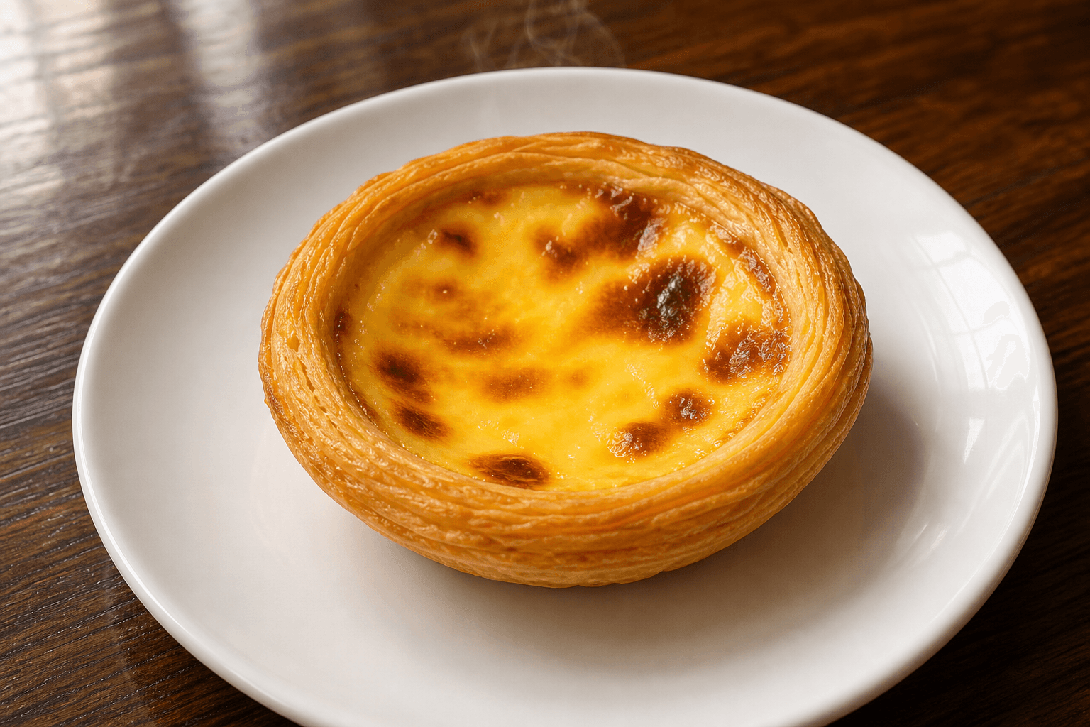 Photorealistic Egg tart menu-main food image by VDAMO