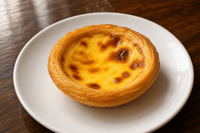 Photorealistic Egg tart menu-main food image by VDAMO