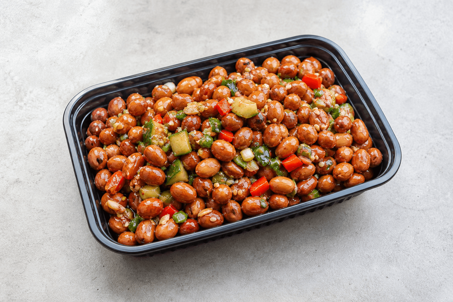 Photorealistic Peanuts in vinegar menu-main p08 food image by VDAMO
