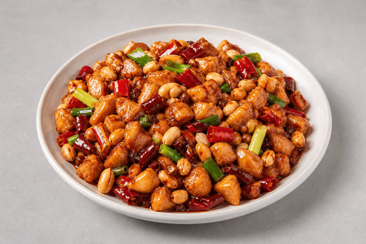 Photorealistic 宫保鸡丁 menu-main p02 food image by VDAMO