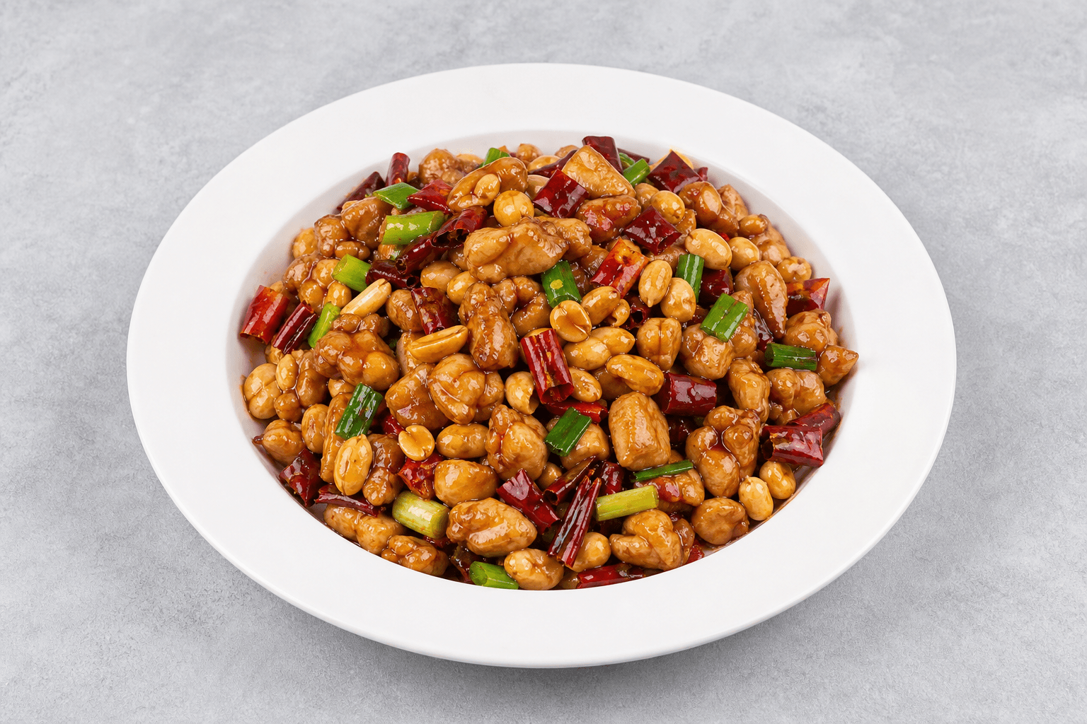 Photorealistic Gongbao jiding menu-main p06 food image by VDAMO