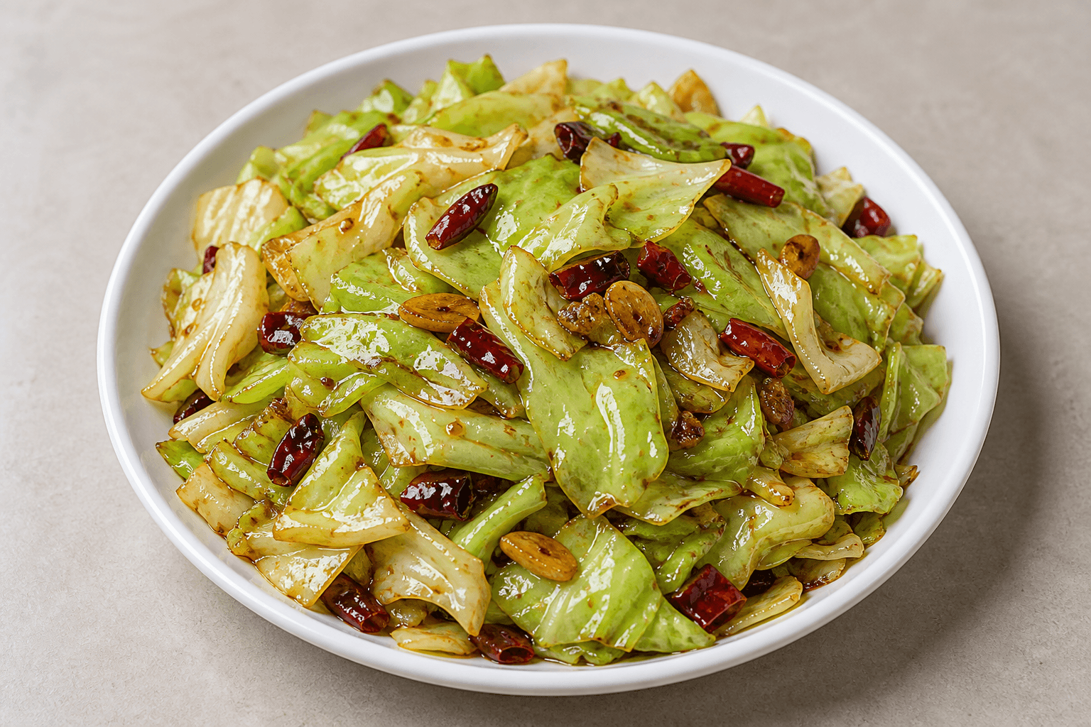 Photorealistic Hand-torn cabbage menu-main p04 food image by VDAMO