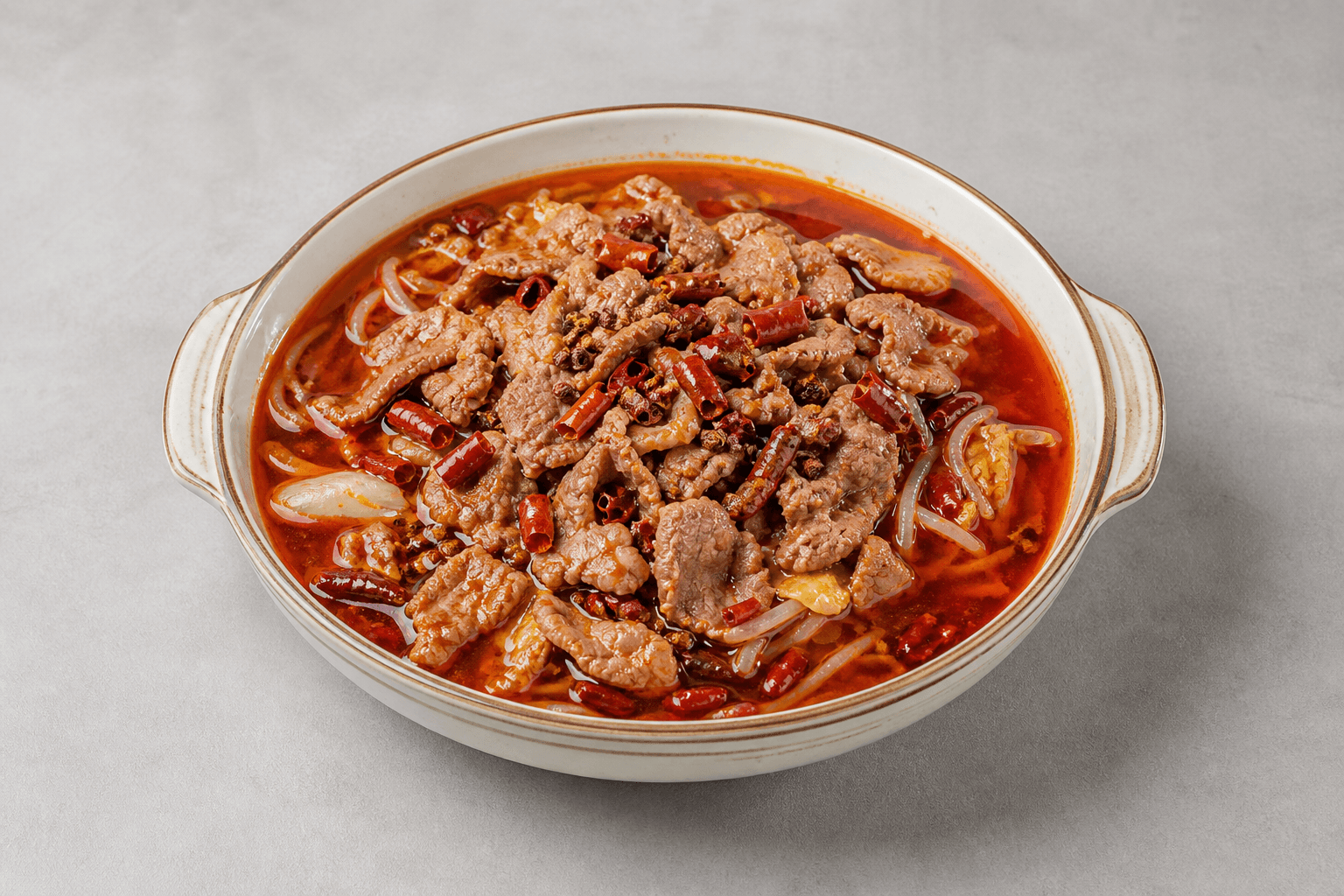 Photorealistic Shuizhu niurou menu-main p03 food image by VDAMO