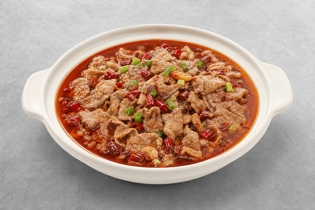 Photorealistic Shuizhu niurou menu-main p08 food image by VDAMO