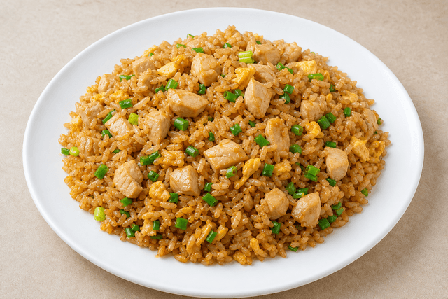 Photorealistic Chicken fried rice menu-main p01 food image by VDAMO