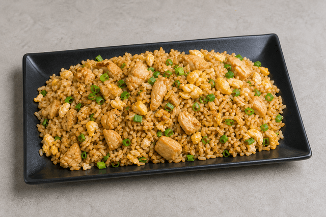 Photorealistic Chicken fried rice menu-main p02 food image by VDAMO