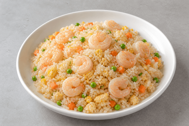Photorealistic Shrimp fried rice menu-main p04 food image by VDAMO