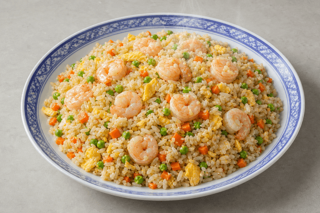 Photorealistic Shrimp fried rice menu-main p10 food image by VDAMO