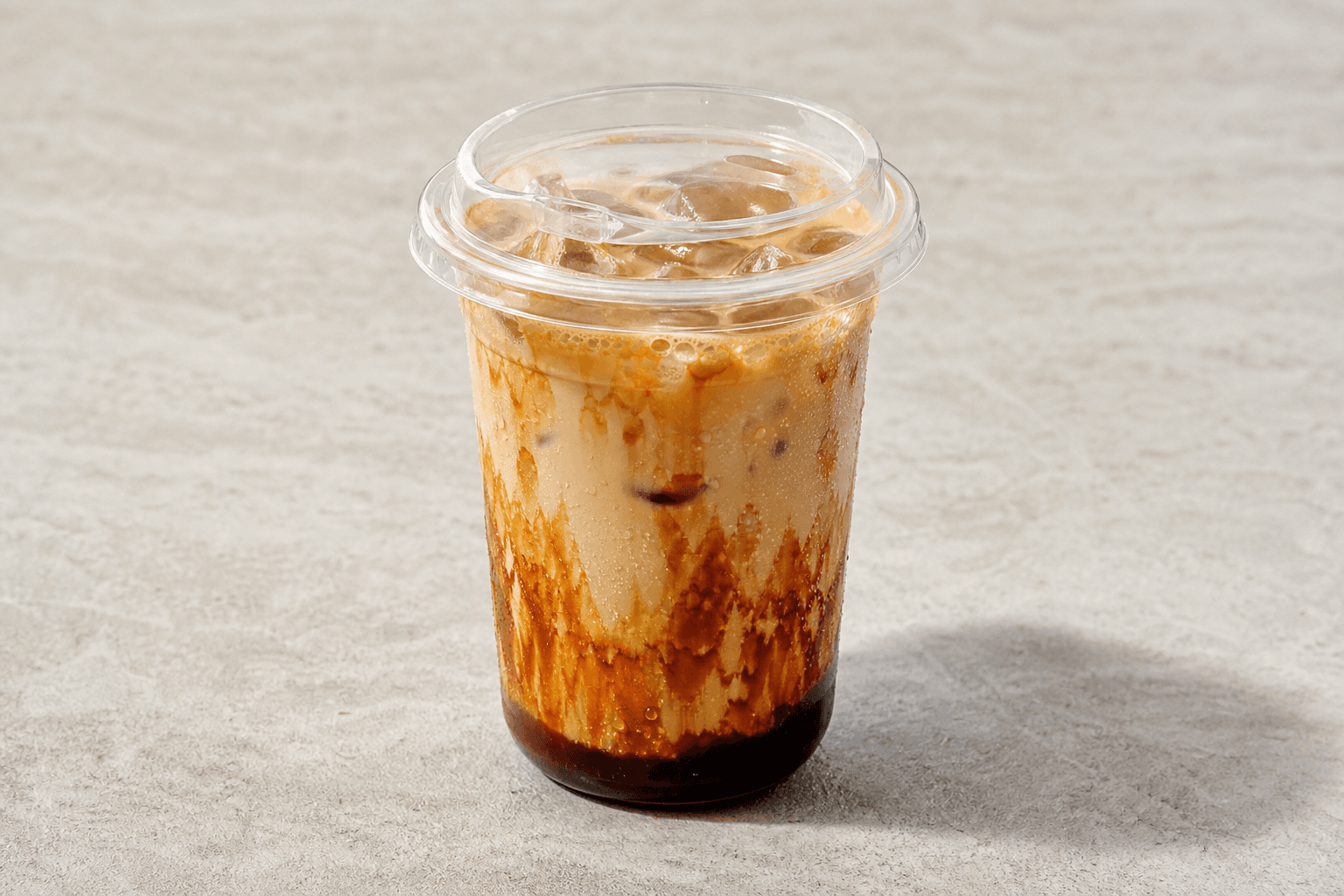 Photorealistic Brown sugar latte menu-main p01 food image by VDAMO