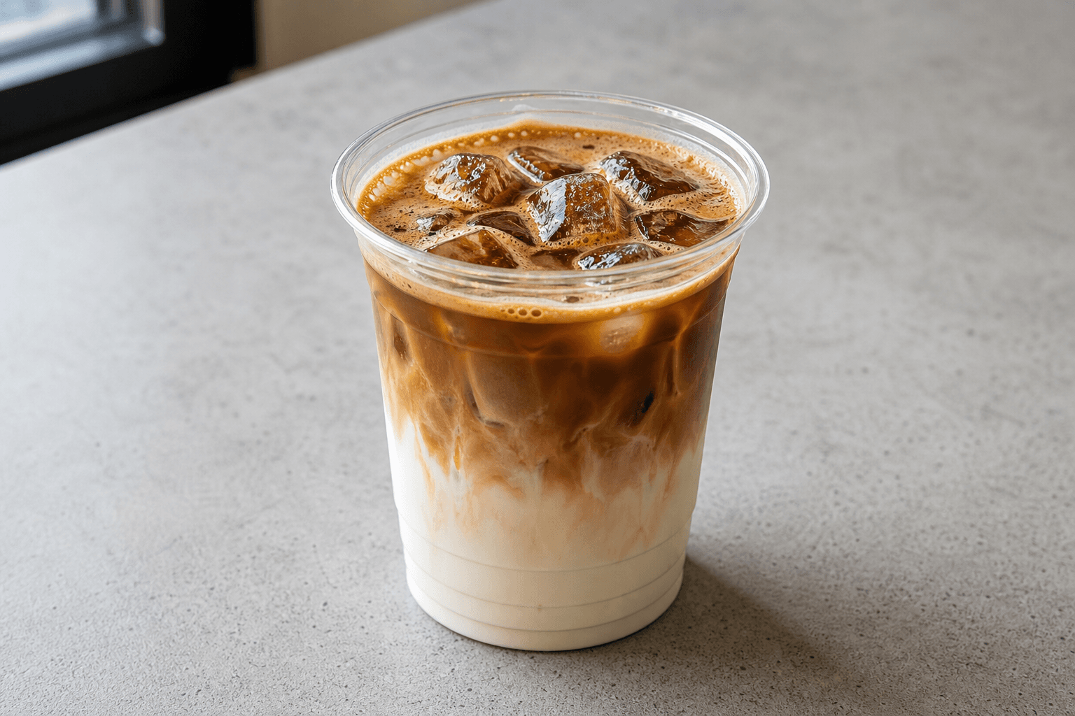 Photorealistic Dirty coffee menu-main p04 food image by VDAMO