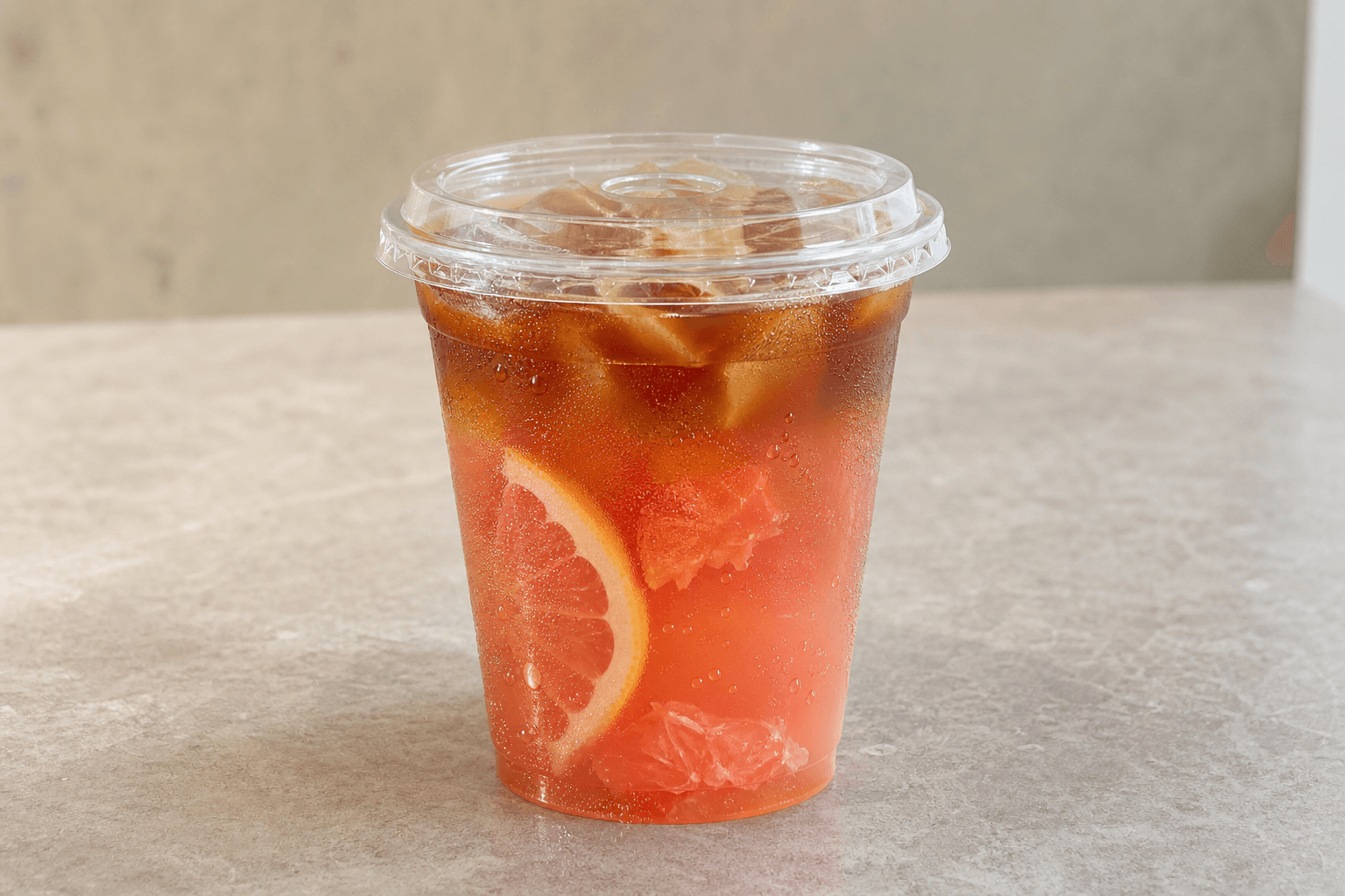 Photorealistic Grapefruit Americano menu-main p06 food image by VDAMO