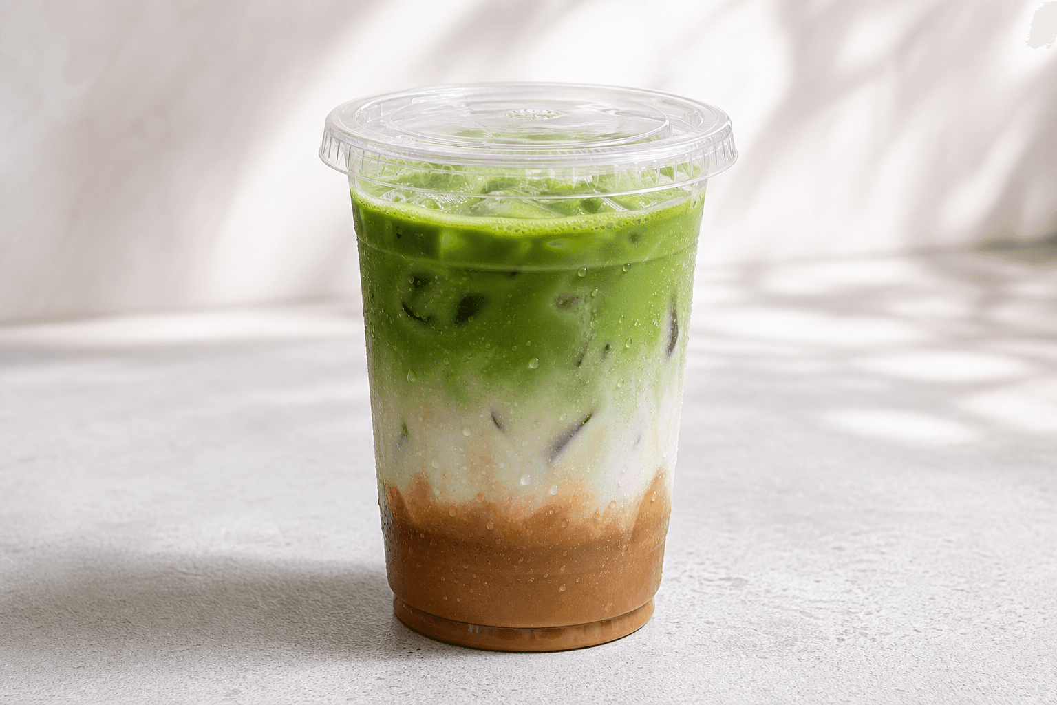 Photorealistic Matcha coffee latte menu-main p01 food image by VDAMO