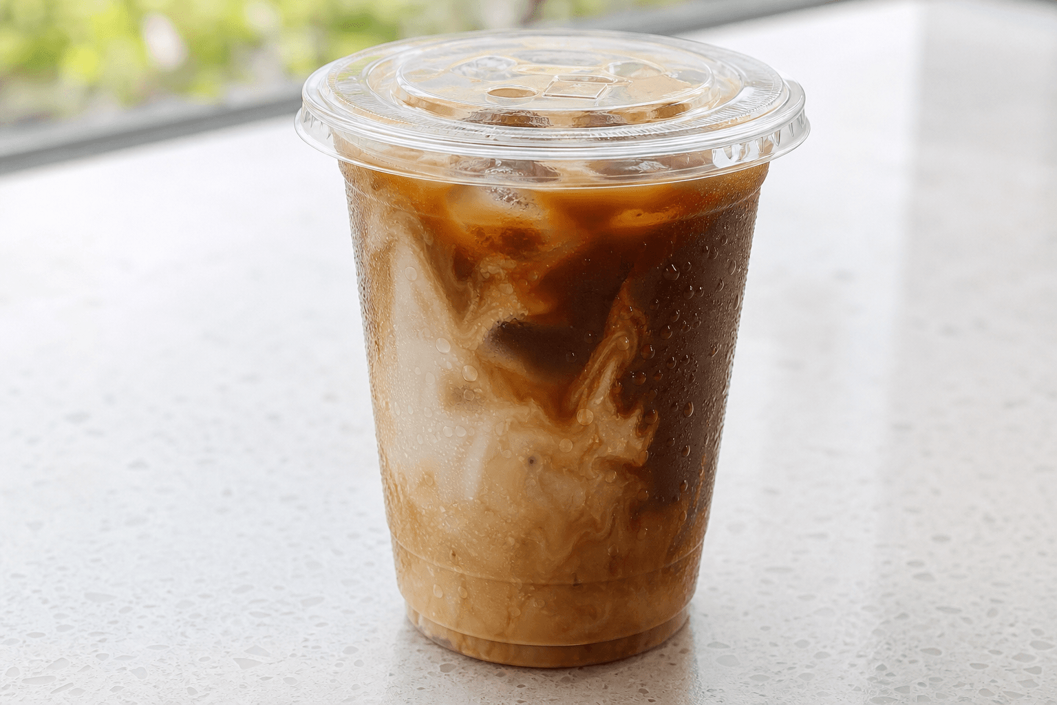 Photorealistic Oat Americano menu-main p01 food image by VDAMO