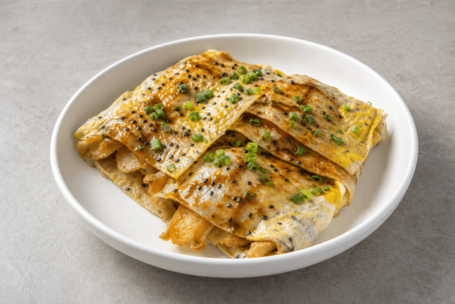 Photorealistic Jianbing guozi menu-main p04 food image by VDAMO