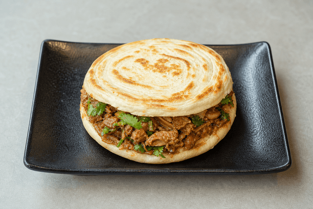 Photorealistic Roujiamo menu-main p02 food image by VDAMO