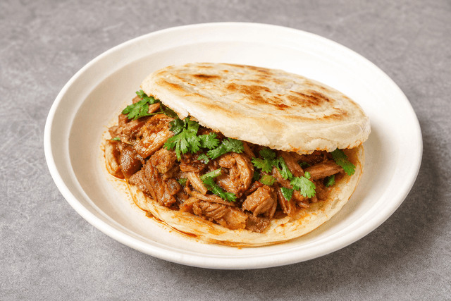 Photorealistic Roujiamo menu-main p04 food image by VDAMO